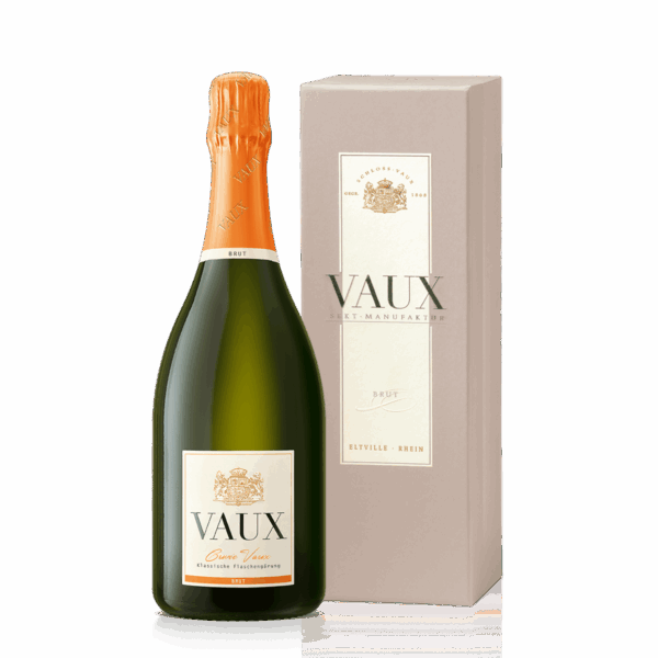 Cuvée VAUX im Designerkleid